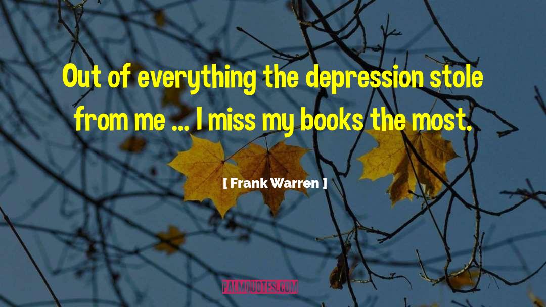 Favorite Books quotes by Frank Warren