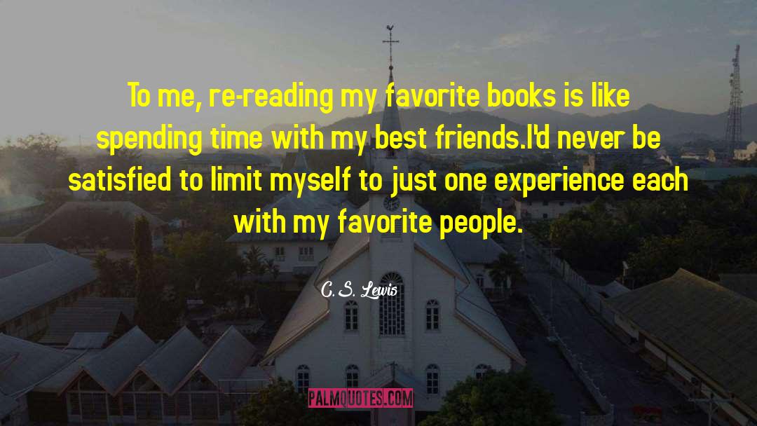 Favorite Books quotes by C.S. Lewis