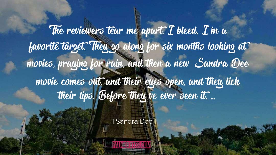 Favorite Characters quotes by Sandra Dee