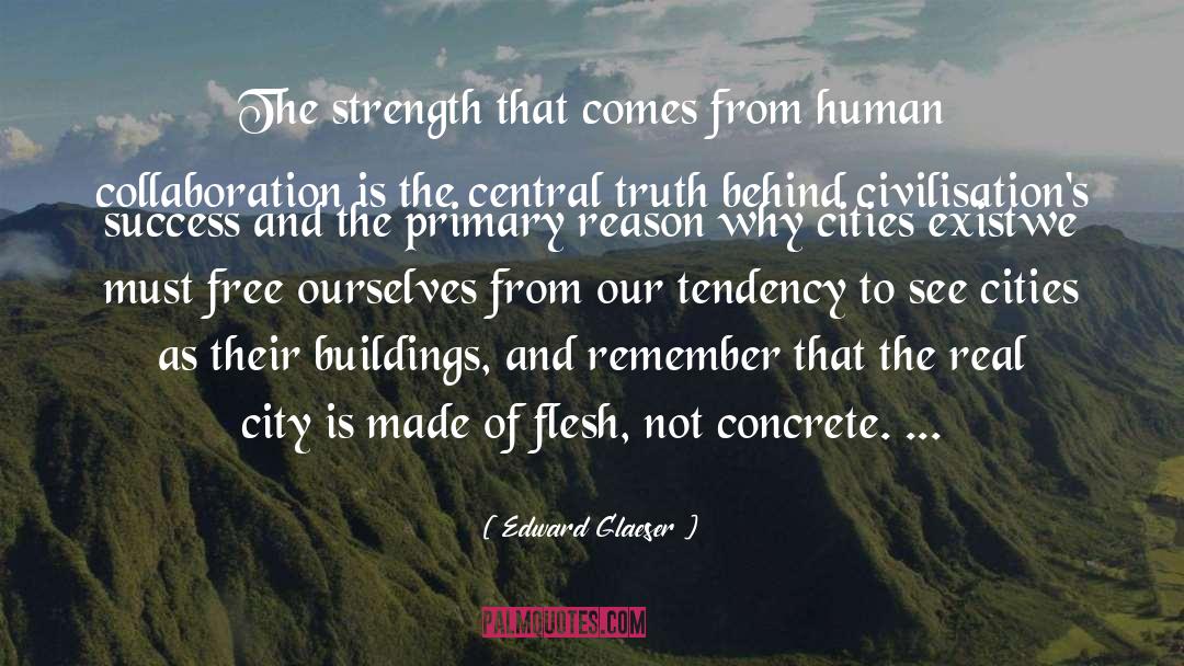 Favorite City quotes by Edward Glaeser