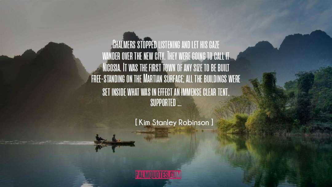Favorite City quotes by Kim Stanley Robinson