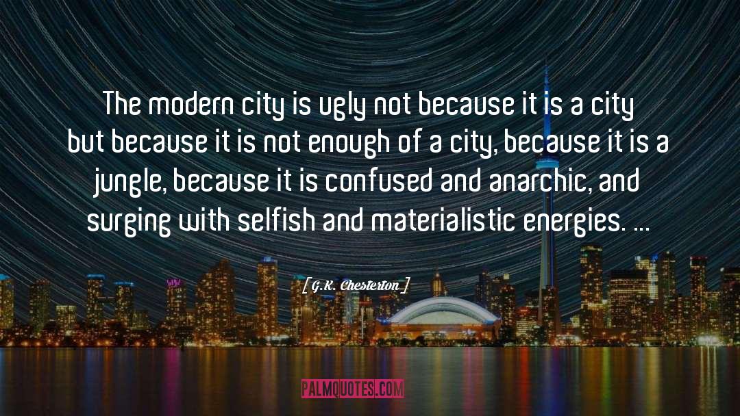 Favorite City quotes by G.K. Chesterton