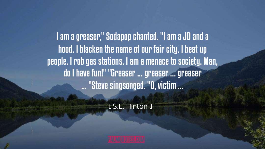 Favorite City quotes by S.E. Hinton