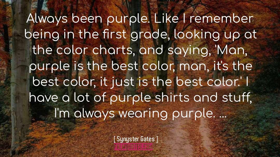 Favorite Color Purple quotes by Synyster Gates