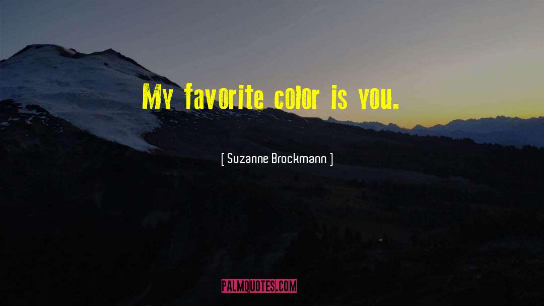 Favorite Color Purple quotes by Suzanne Brockmann