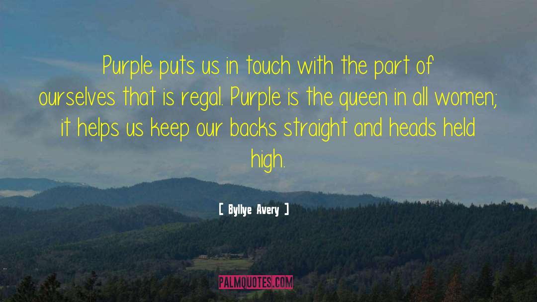 Favorite Color Purple quotes by Byllye Avery
