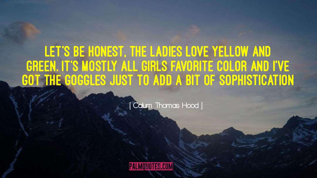 Favorite Color quotes by Calum Thomas Hood