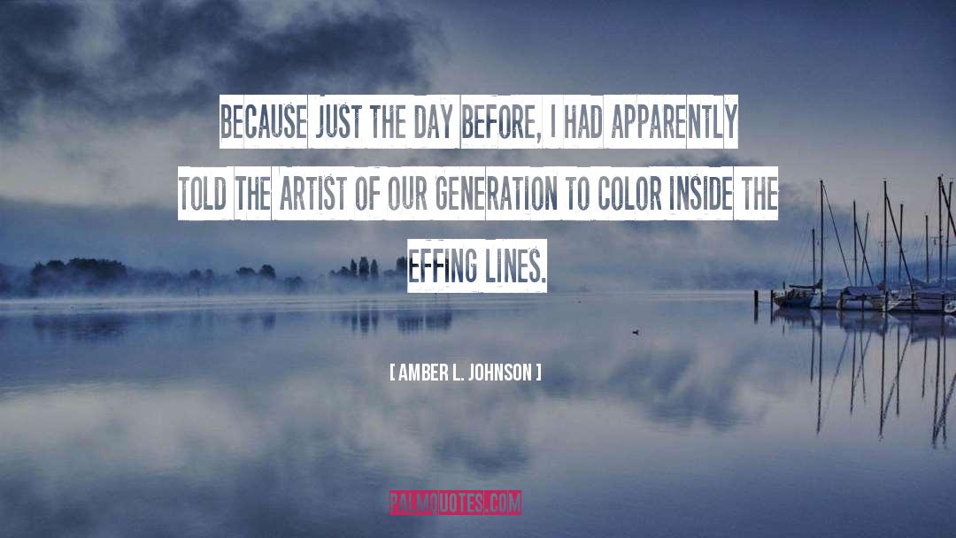 Favorite Color quotes by Amber L. Johnson