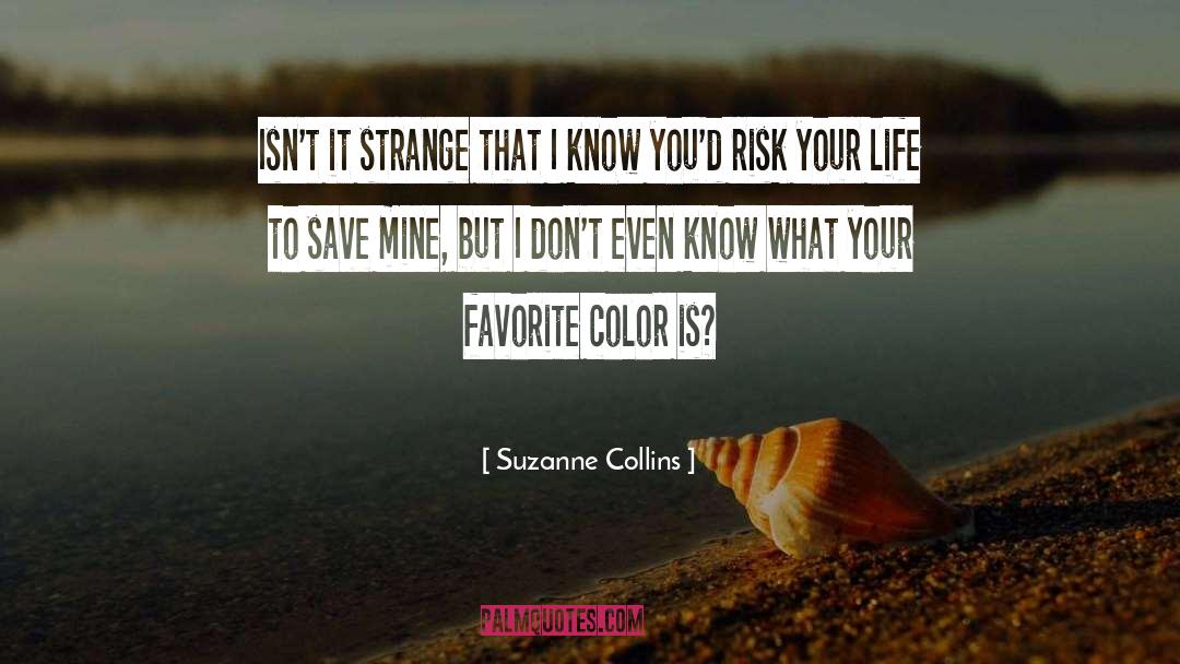 Favorite Color quotes by Suzanne Collins