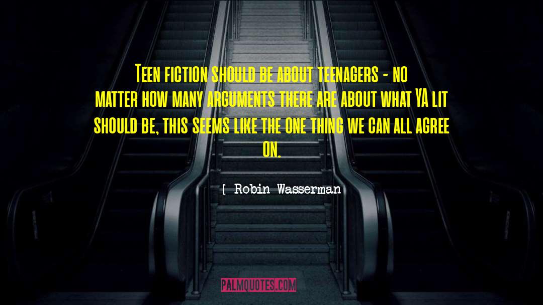 Favorite Fiction quotes by Robin Wasserman