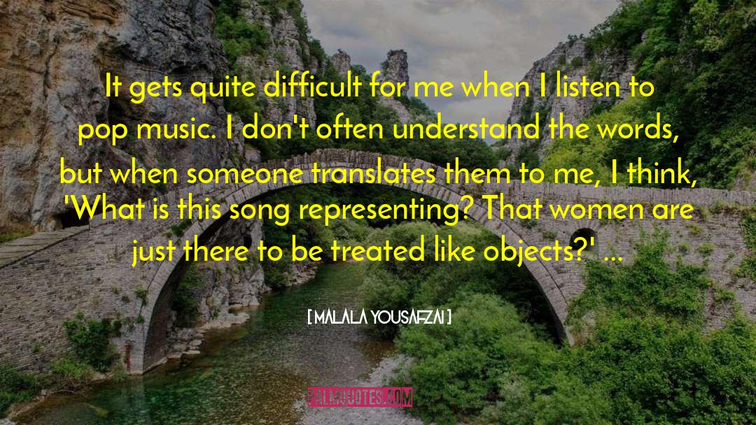 Favorite Music quotes by Malala Yousafzai