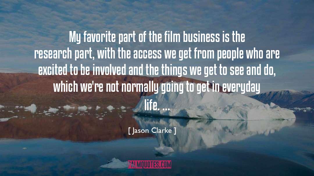 Favorite Part quotes by Jason Clarke