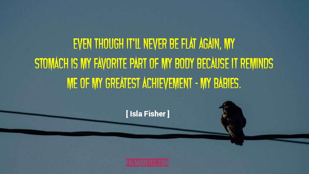 Favorite Part quotes by Isla Fisher