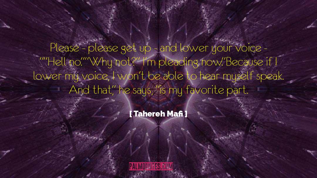 Favorite Part quotes by Tahereh Mafi