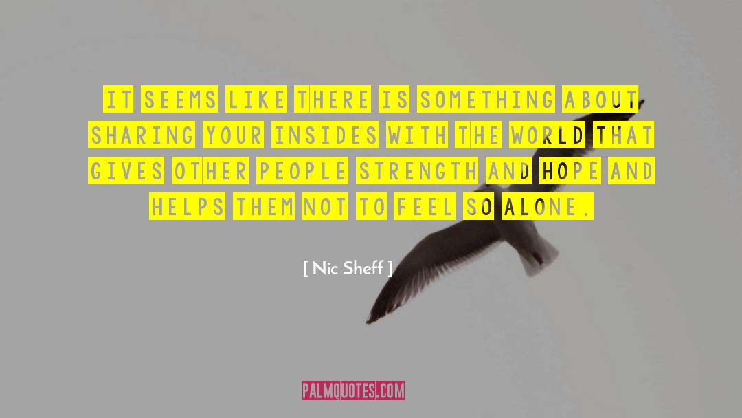 Favorite People quotes by Nic Sheff