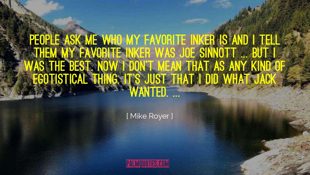 Favorite Poets quotes by Mike Royer