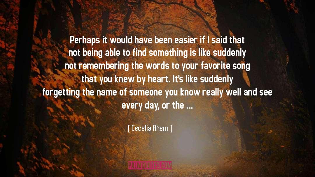 Favorite quotes by Cecelia Ahern