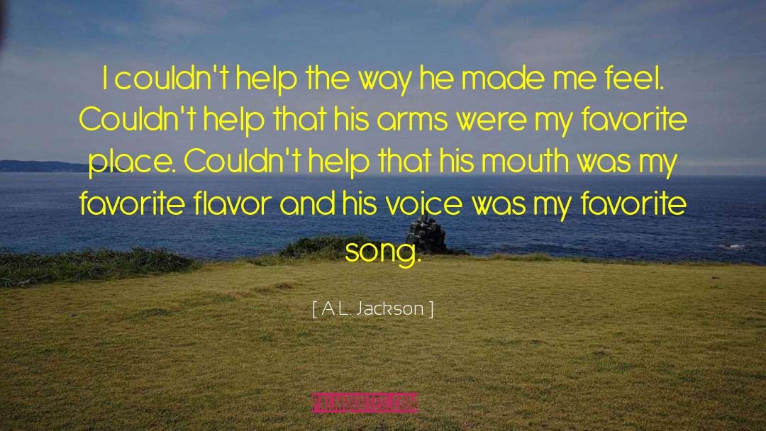 Favorite Song quotes by A.L. Jackson