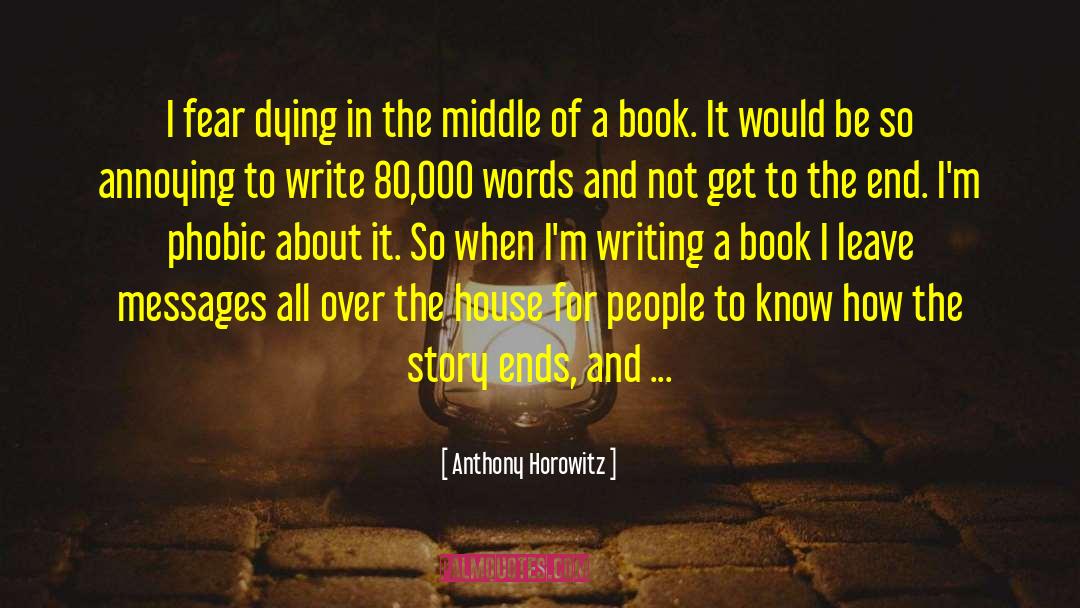 Favorite Words quotes by Anthony Horowitz