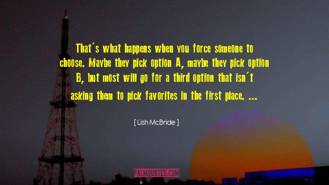 Favorites quotes by Lish McBride