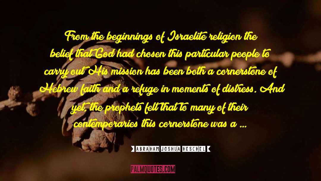 Favoritism quotes by Abraham Joshua Heschel