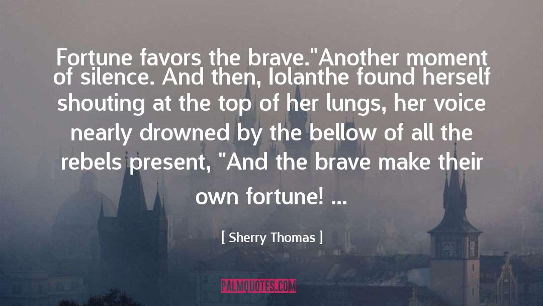 Favors quotes by Sherry Thomas