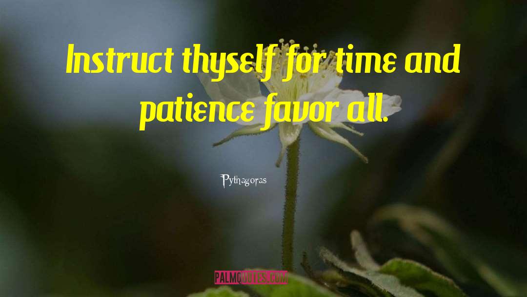 Favors quotes by Pythagoras
