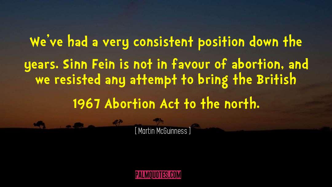 Favour quotes by Martin McGuinness