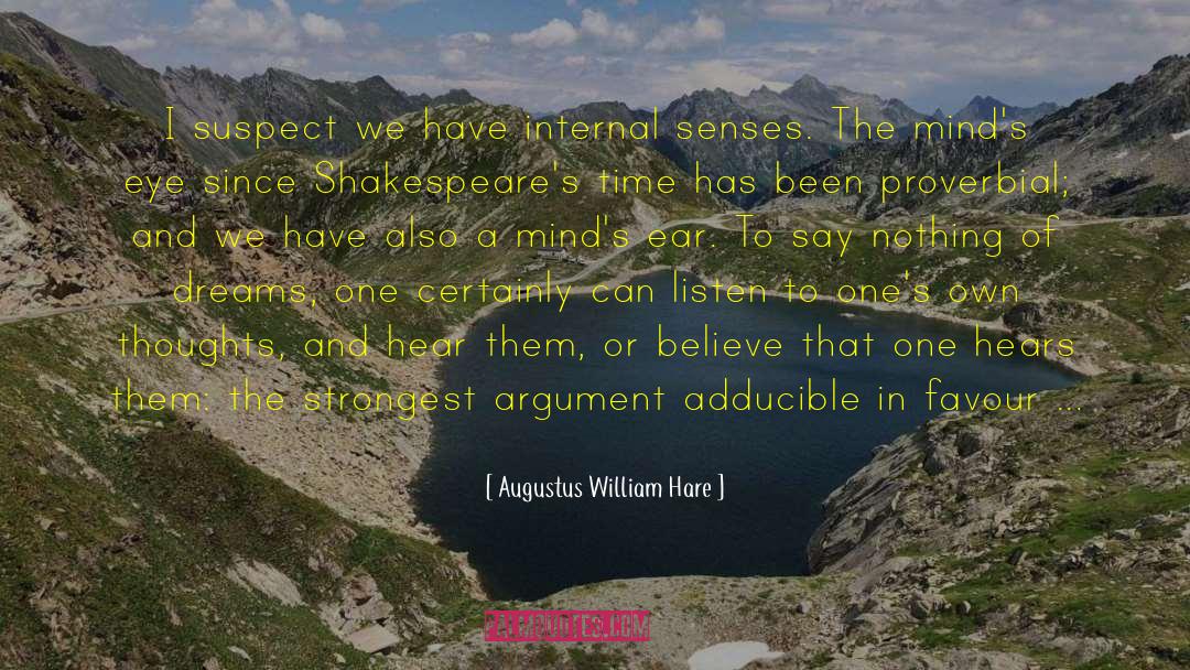 Favour quotes by Augustus William Hare