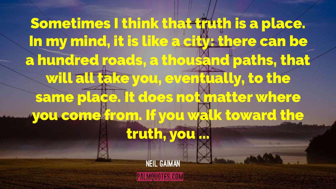Favourite City quotes by Neil Gaiman