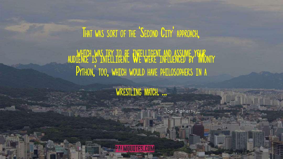 Favourite City quotes by Joe Flaherty