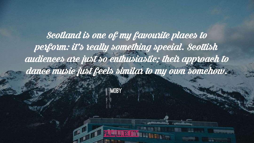 Favourite Places quotes by Moby