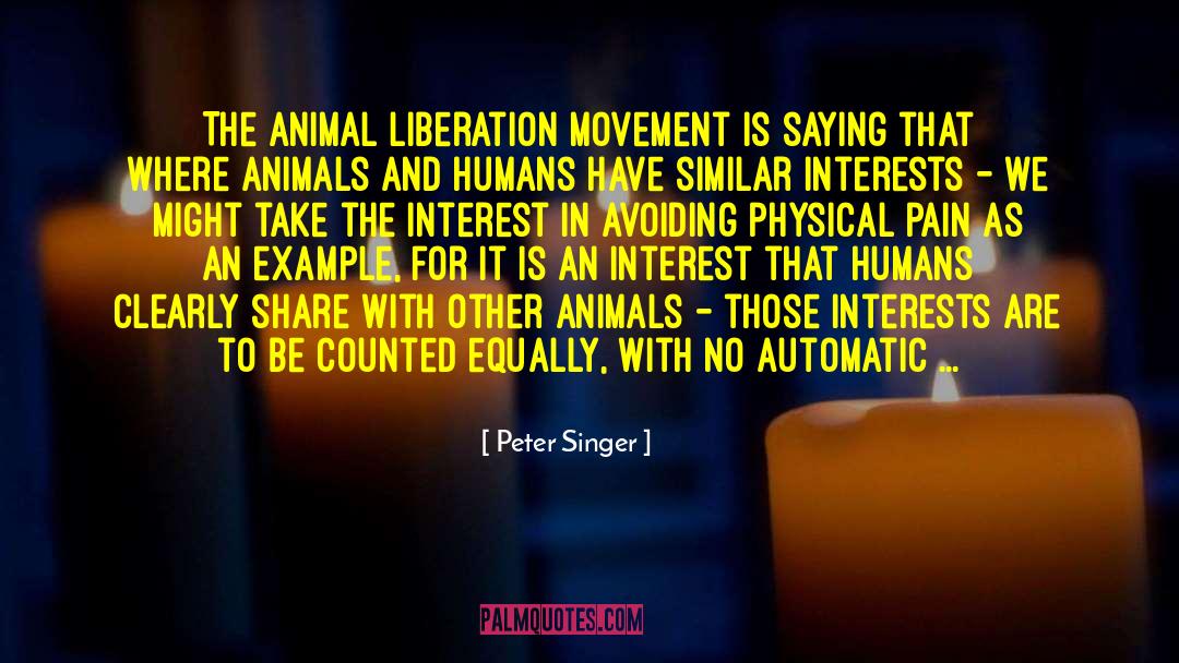 Favourite Singer quotes by Peter Singer