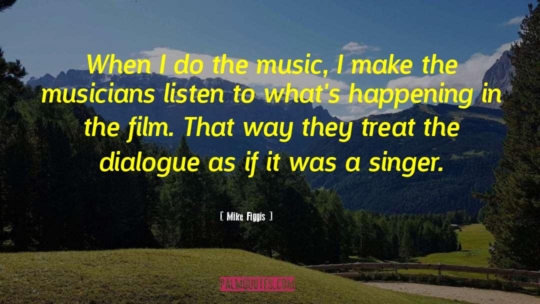 Favourite Singer quotes by Mike Figgis