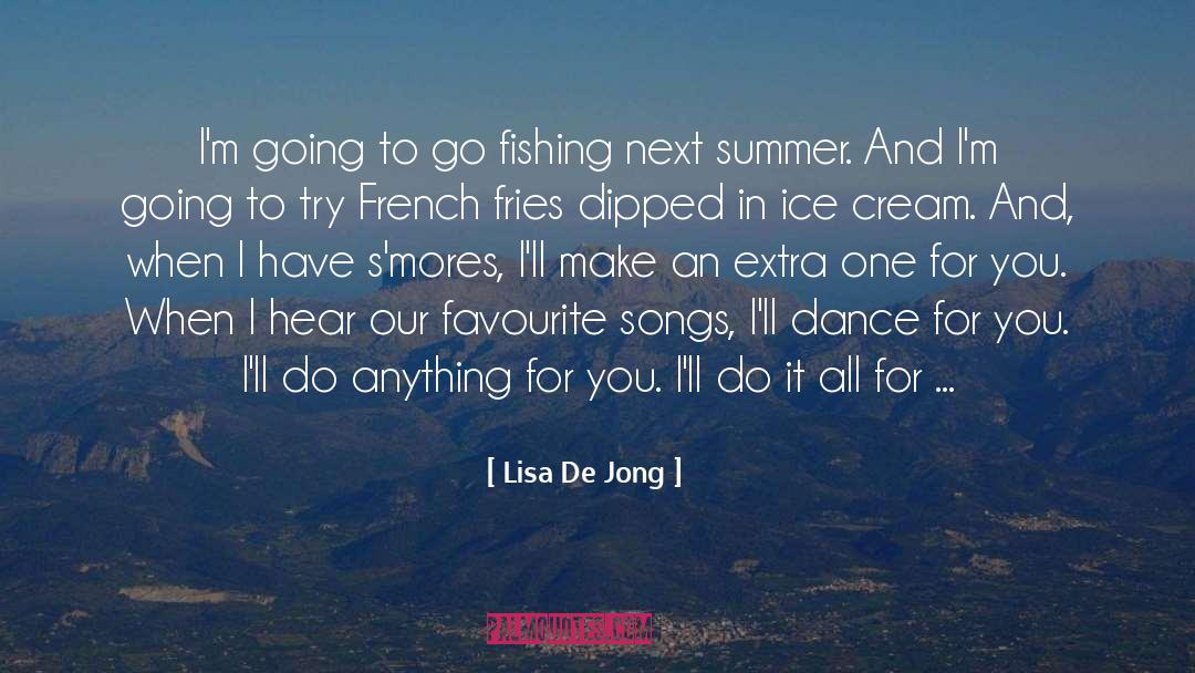 Favourite Songs quotes by Lisa De Jong