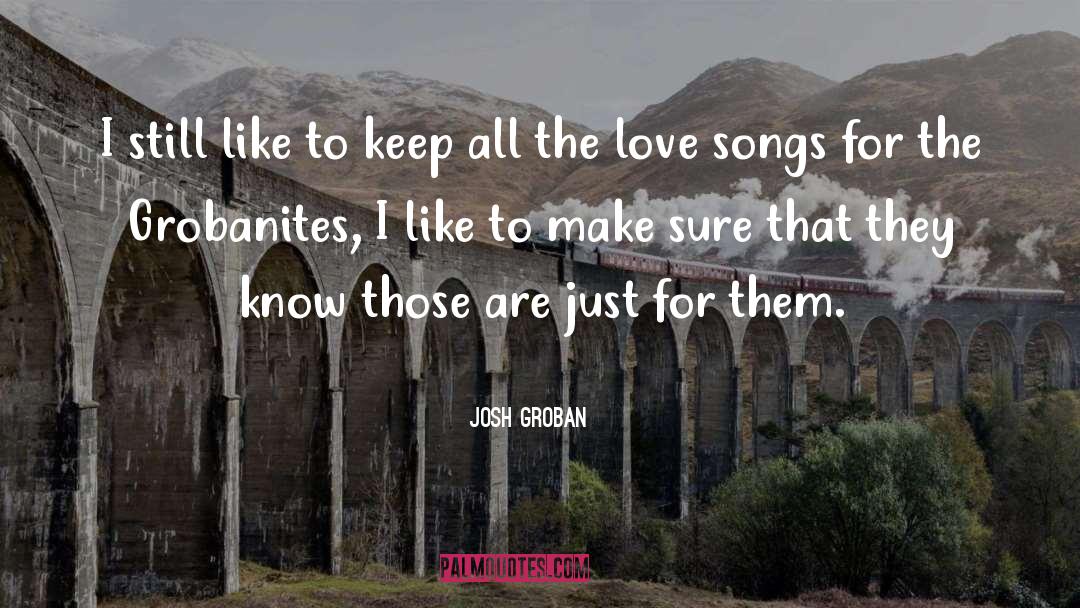 Favourite Songs quotes by Josh Groban