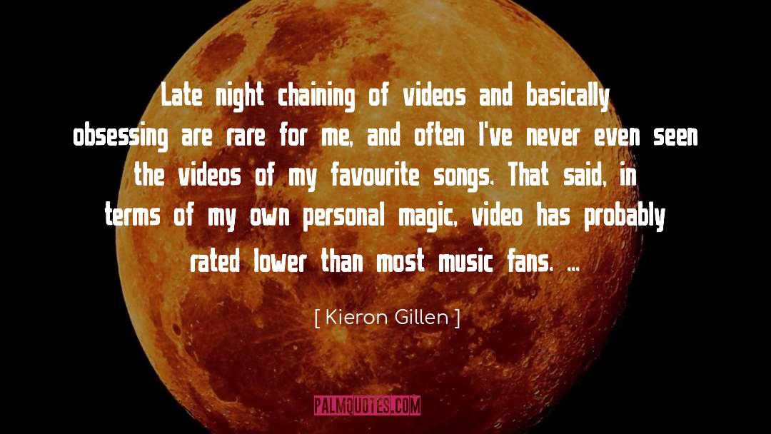 Favourite Songs quotes by Kieron Gillen