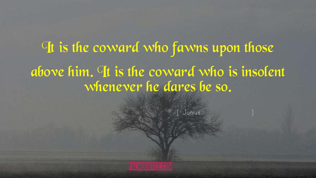 Fawns quotes by Junius