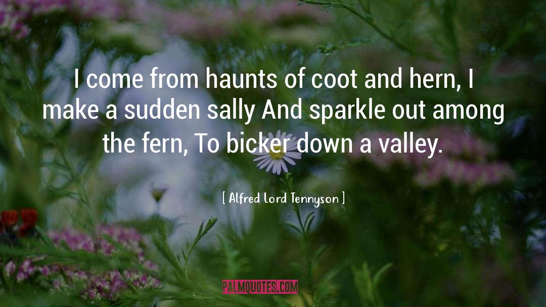 Fayre Fern quotes by Alfred Lord Tennyson