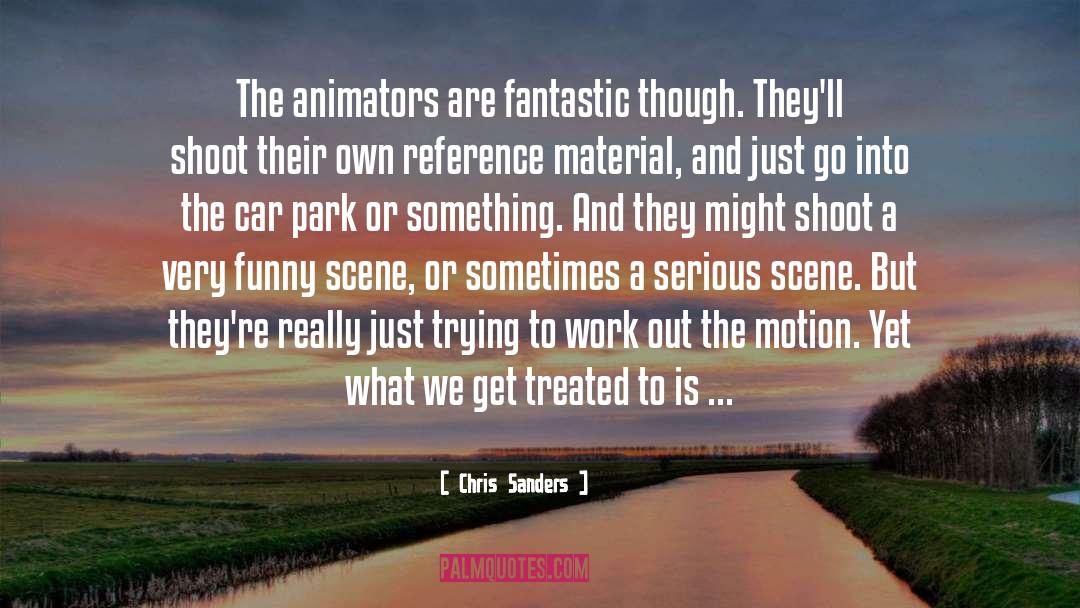 Faythe Sanders quotes by Chris Sanders