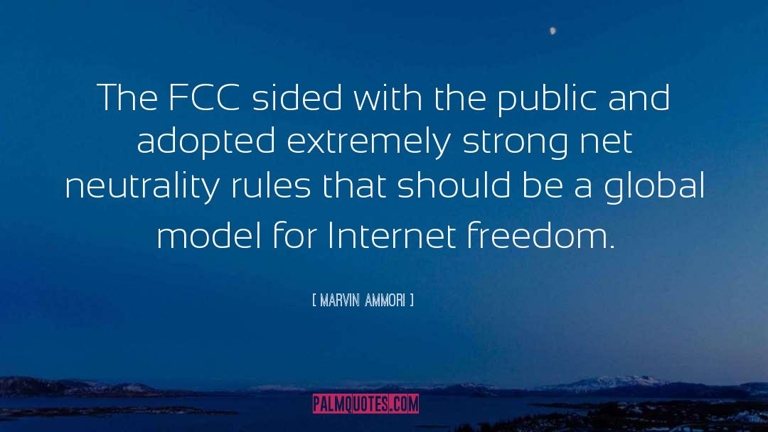 Fcc quotes by Marvin Ammori