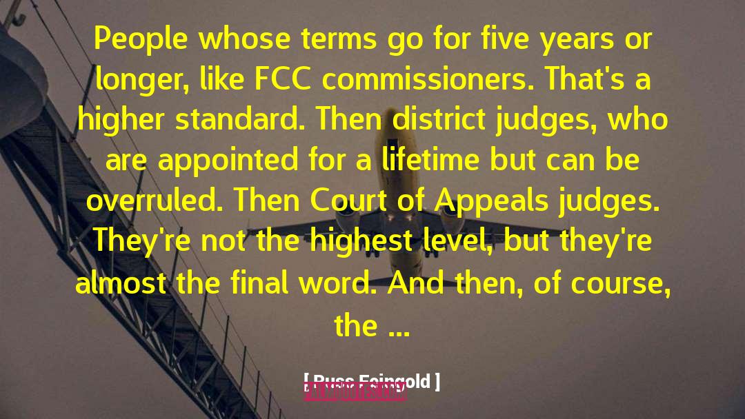 Fcc quotes by Russ Feingold