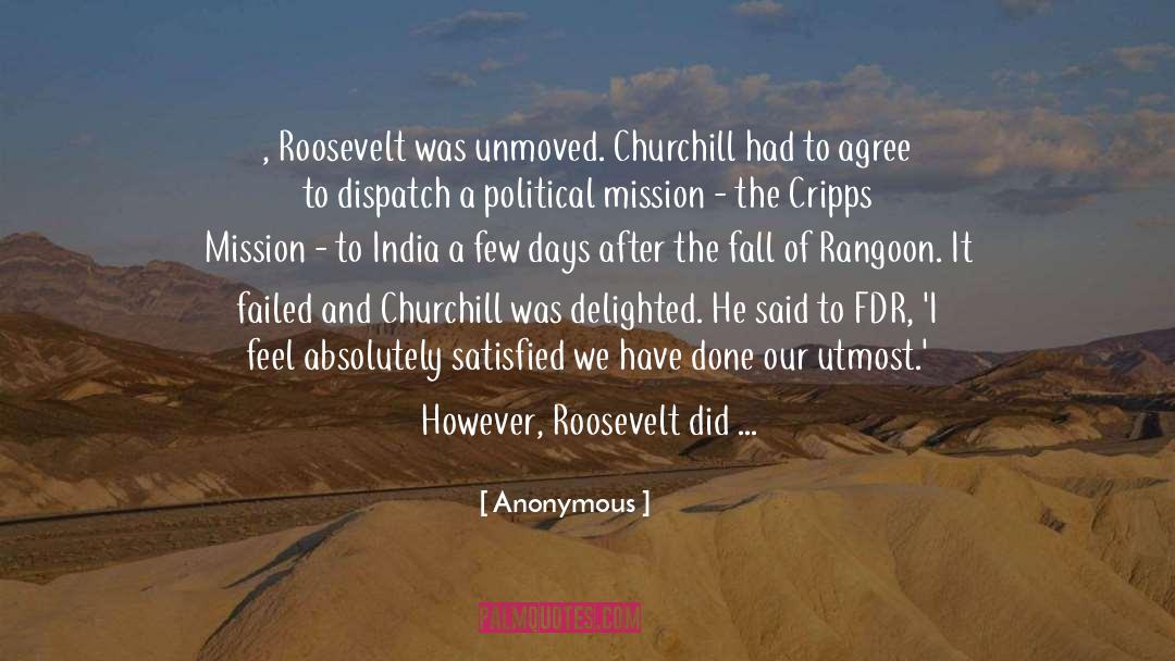 Fdr quotes by Anonymous