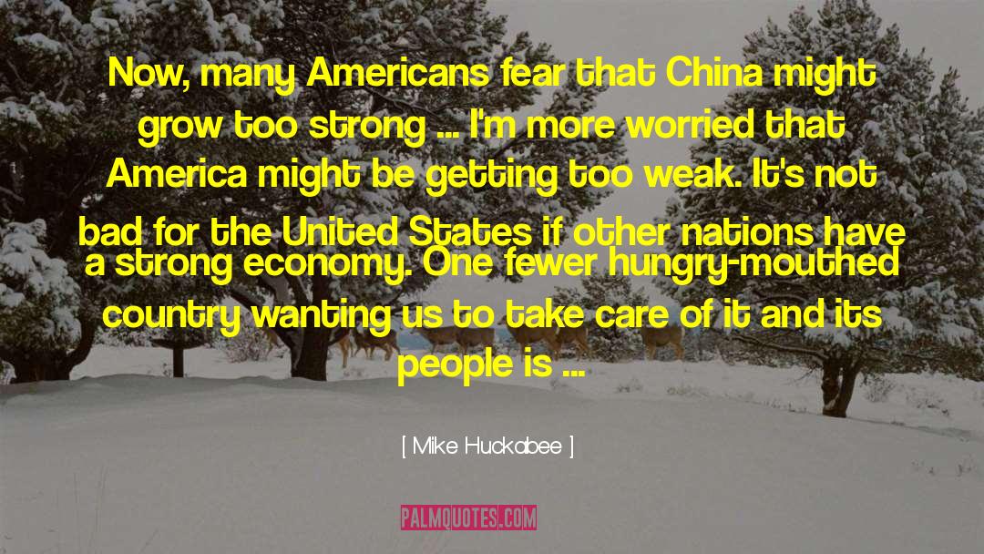 Fear And Loathing quotes by Mike Huckabee