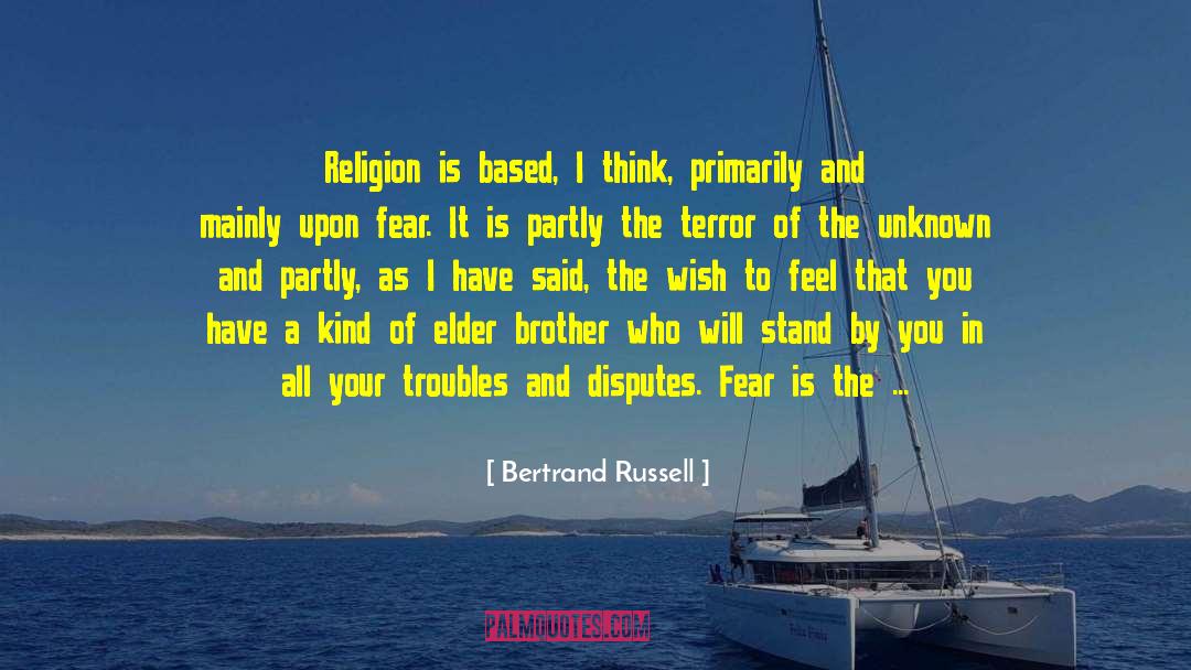 Fear Based Decisions quotes by Bertrand Russell