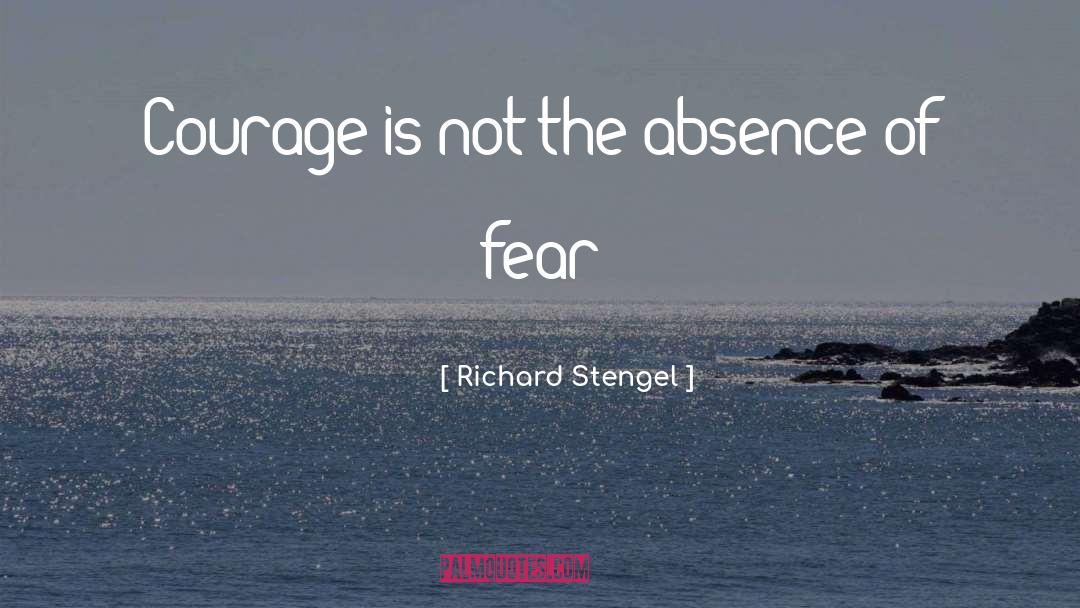 Fear Courage quotes by Richard Stengel