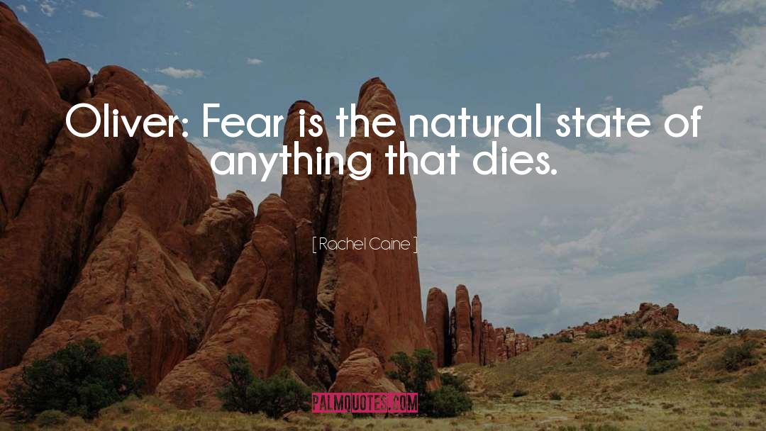 Fear Is The quotes by Rachel Caine