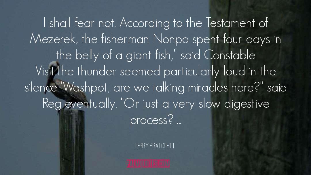 Fear Not quotes by Terry Pratchett