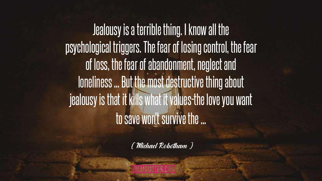 Fear Of Abandonment quotes by Michael Robotham