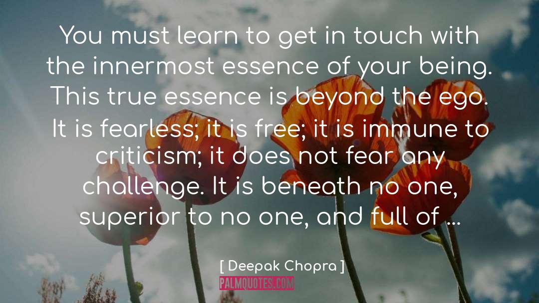Fear Of Being Alone quotes by Deepak Chopra